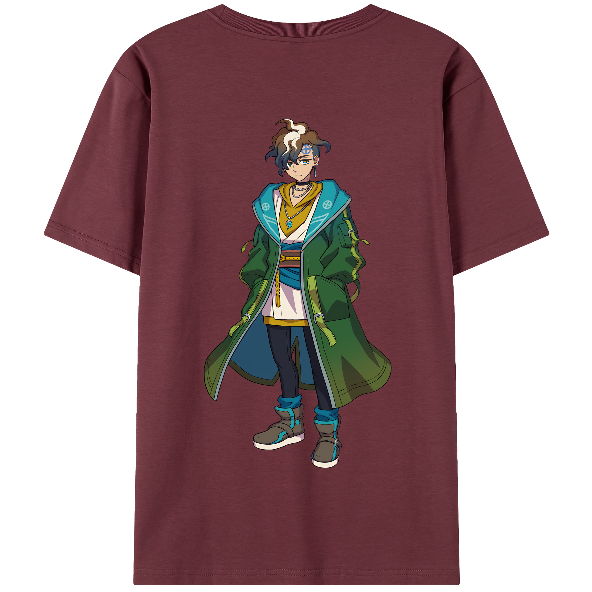 （画像用） 妖怪ウォッチ Yo-kai Watch 綿100％半袖Tシャツ（背面プリント）
